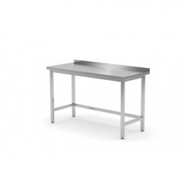 Stół przyścienny wzmocniony bez półki 1000x700x850 (h) mm | POLGAST