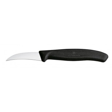 Victorinox Swiss Classic Nóż do jarzyn, zagięty, 60mm, czarny