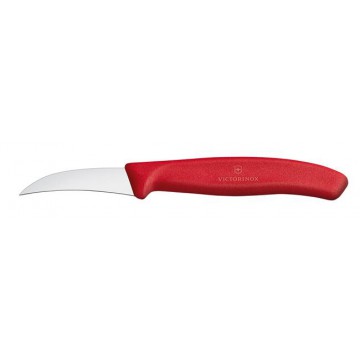 Victorinox Swiss Classic Nóż do jarzyn, zagięty, 60mm, czerwony